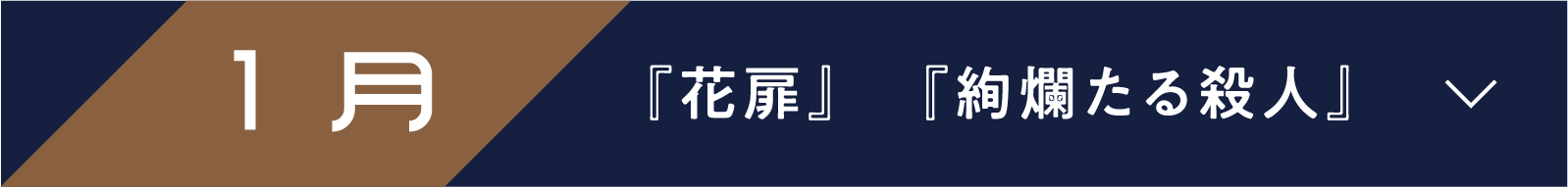 1月『花扉』 『絢爛たる殺人』 | 「小西康陽の名画座の最前列で。」特設サイト|衛星劇場